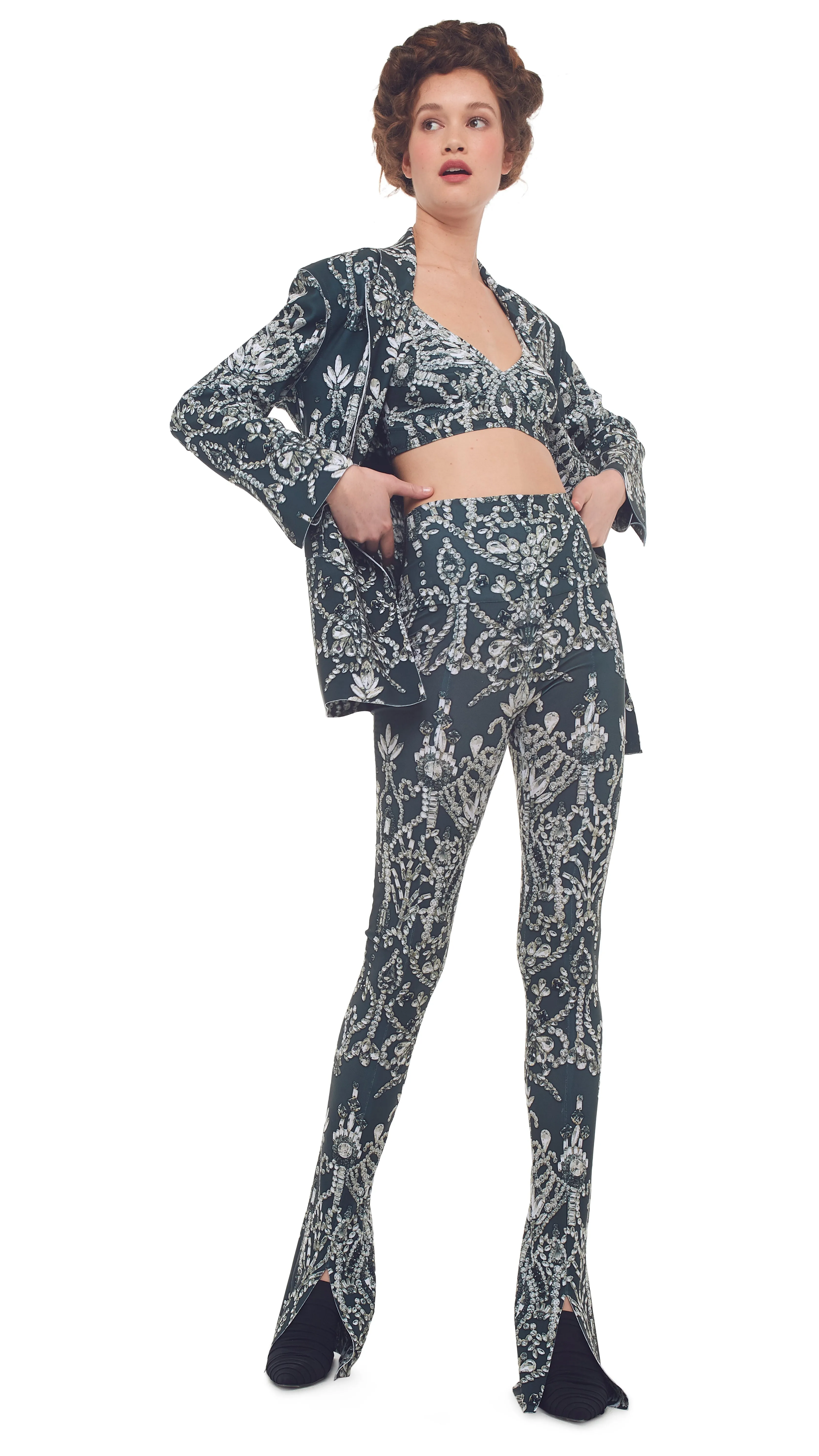 SB STRAIGHT FIT JACKET sold by Norma Kamali product image thumbnail 5