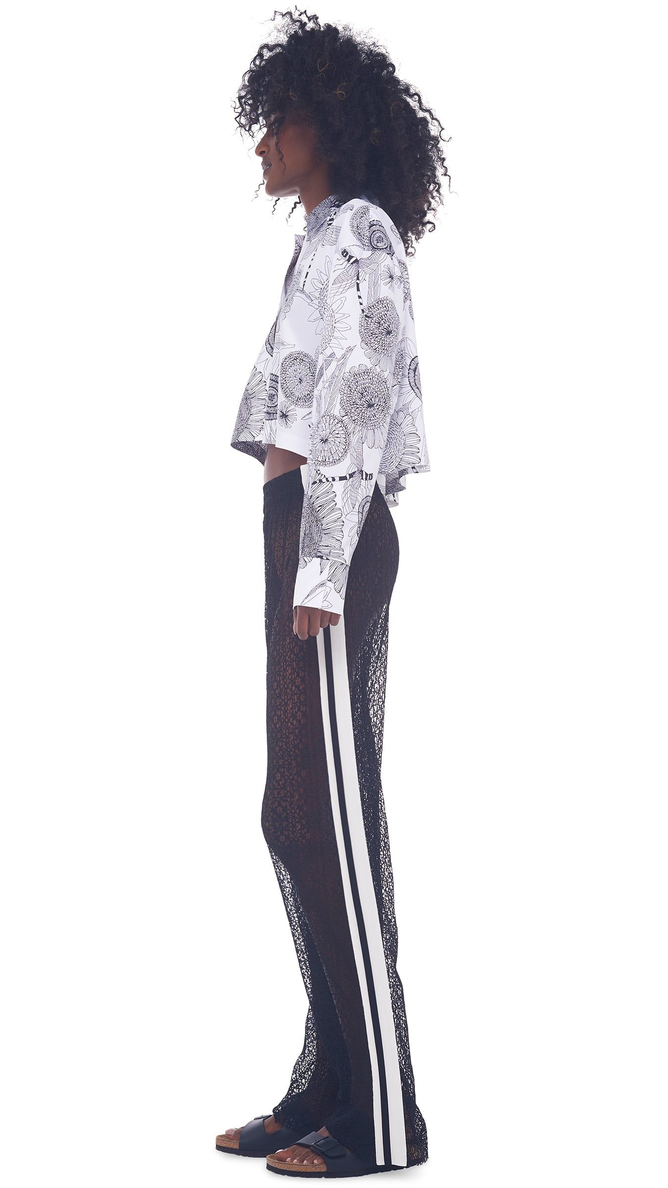 CROP OVERSIZED BF NK SHIRT sold by Norma Kamali product image thumbnail 2