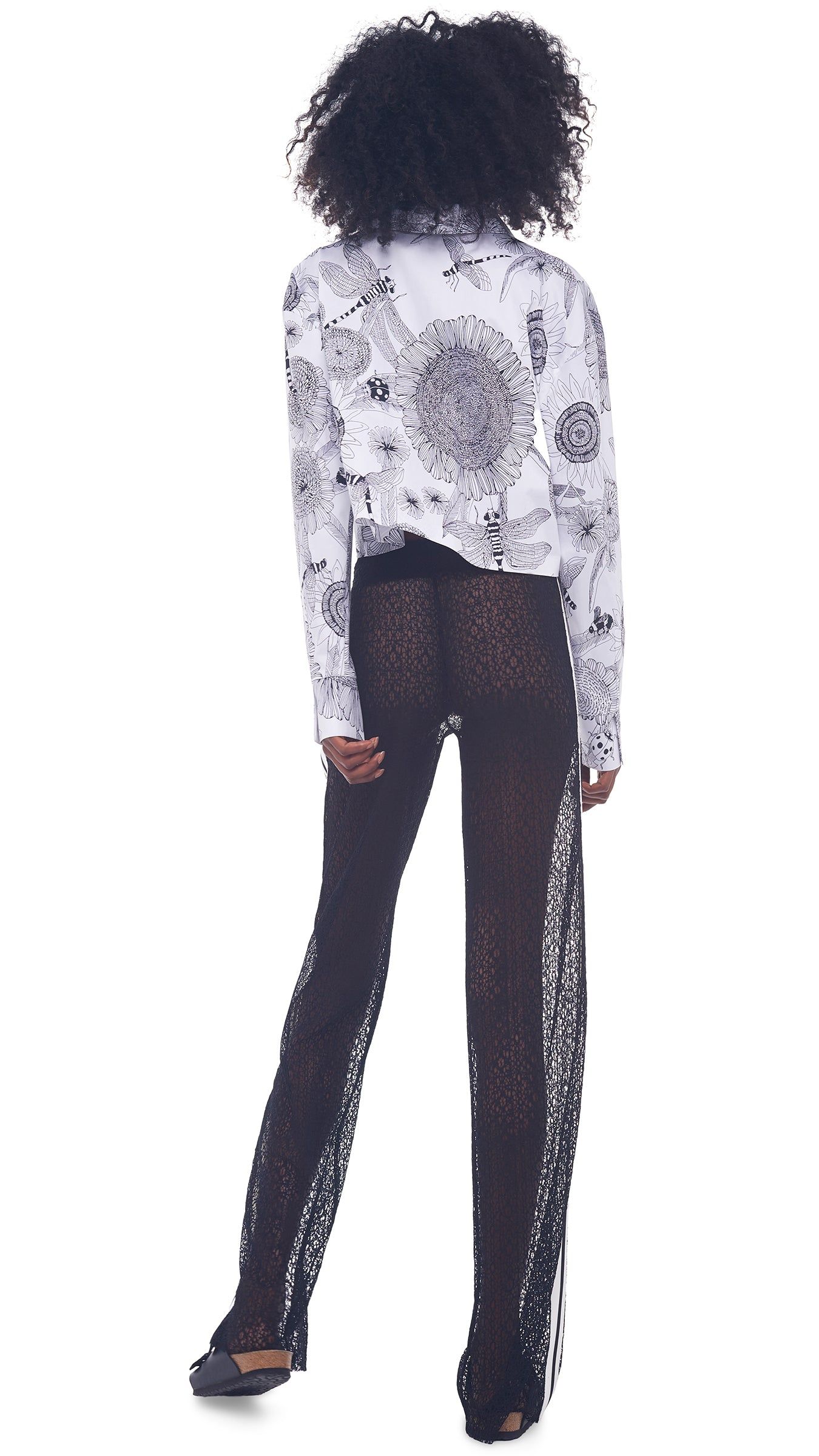 CROP OVERSIZED BF NK SHIRT sold by Norma Kamali product image thumbnail 3