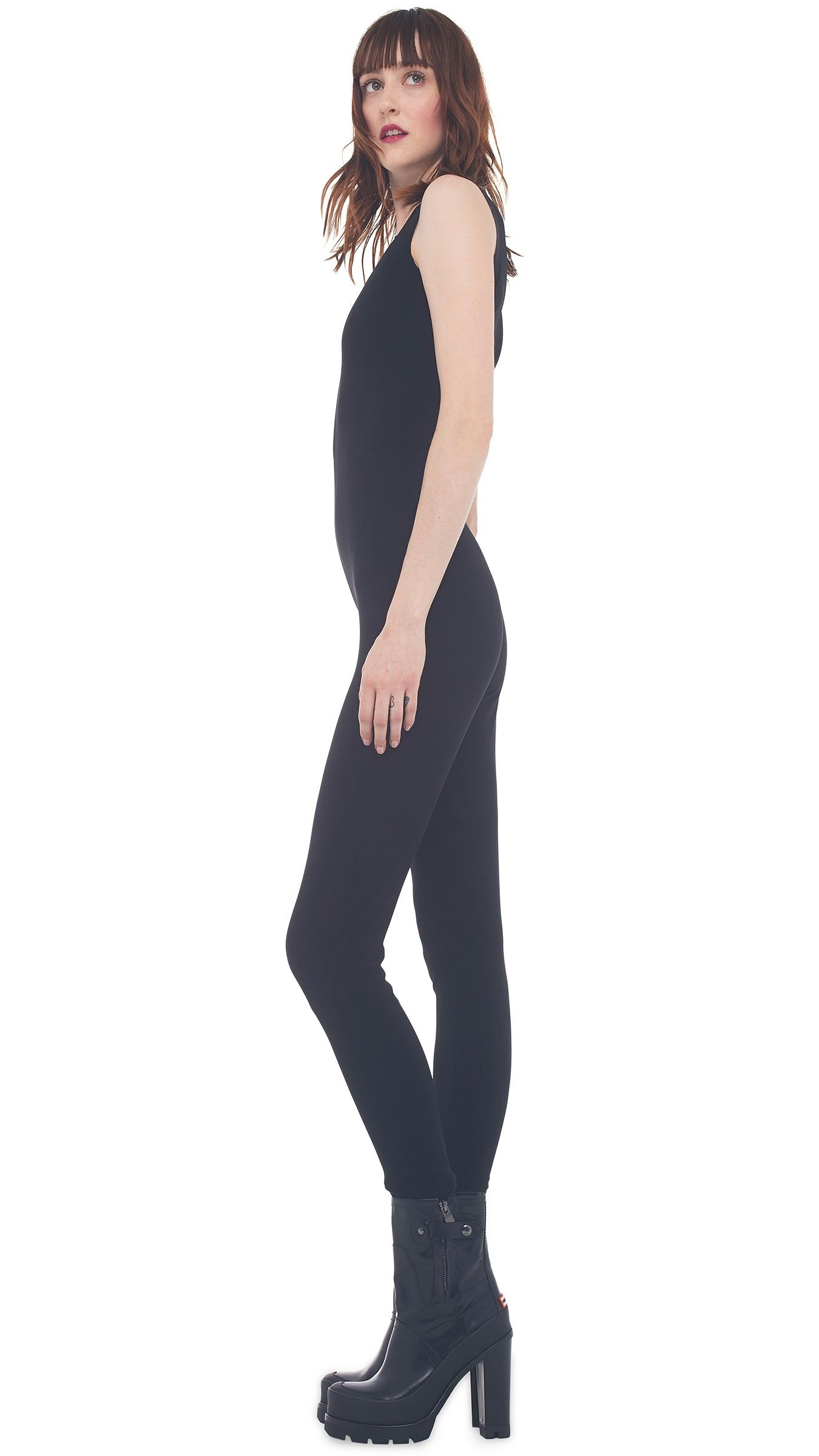 SLEEVELESS CATSUIT sold by Norma Kamali product image thumbnail 2