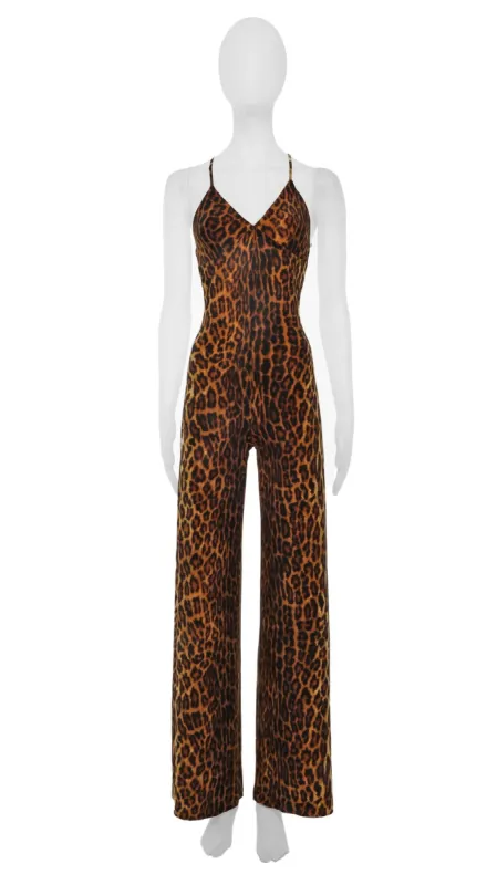 LOW BACK SLIP JUMPSUIT sold by Norma Kamali