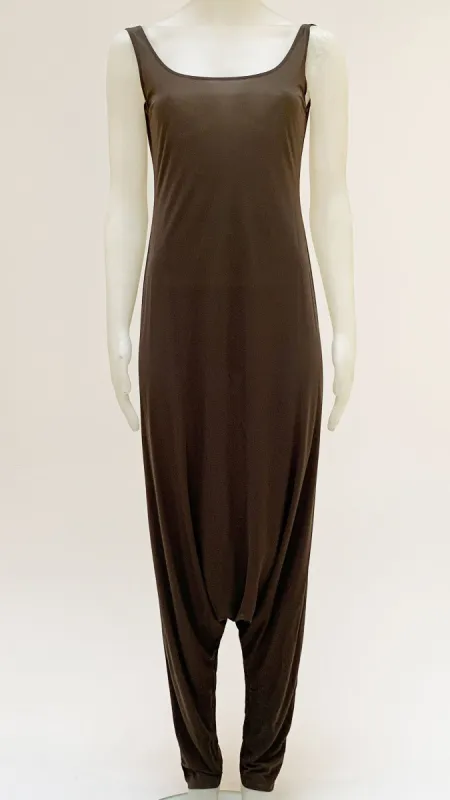 SLEEVELESS DOLMAN JUMPSUIT sold by Norma Kamali