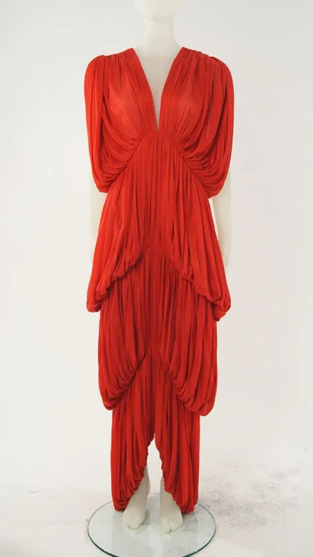 LONG BUTTERFLY DRESS made by Norma Kamali