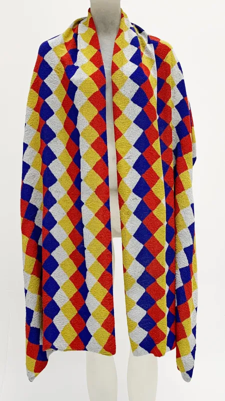 HAND BEADED SHEET SCARF sold by Norma Kamali