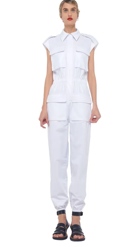 NK CARGO JUMPSUIT sold by Norma Kamali