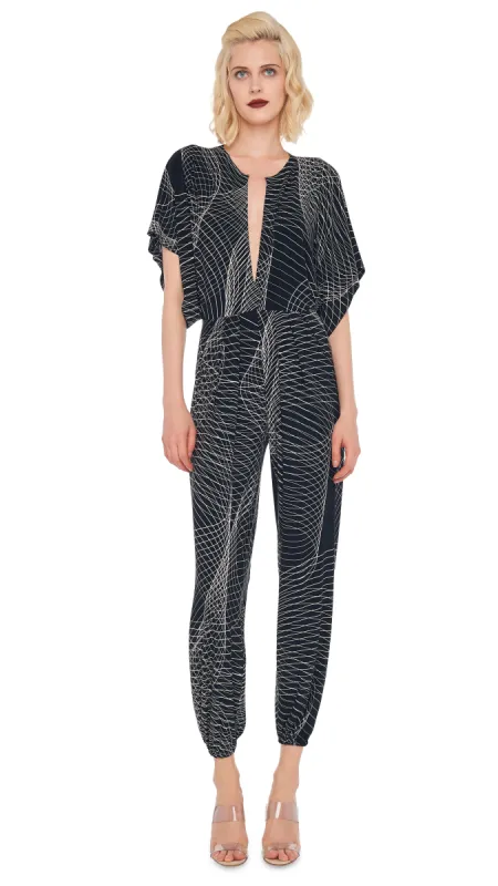 RECTANGLE JOG JUMPSUIT sold by Norma Kamali