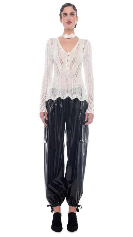 OVERSIZED BF CARGO SWEATPANT sold by Norma Kamali