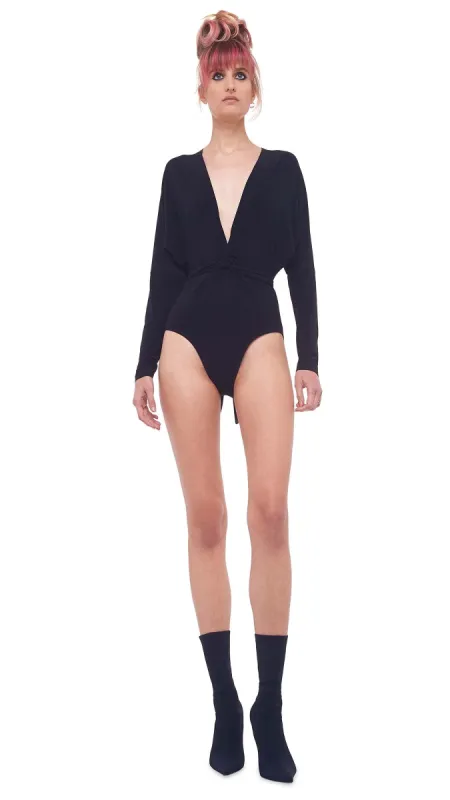 DOLMAN WRAP BODYSUIT sold by Norma Kamali