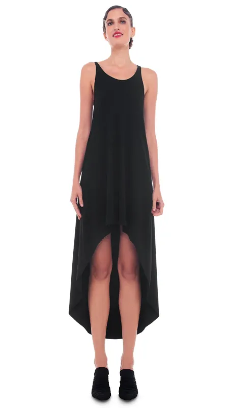 RACER TANK HI LOW DRESS sold by Norma Kamali