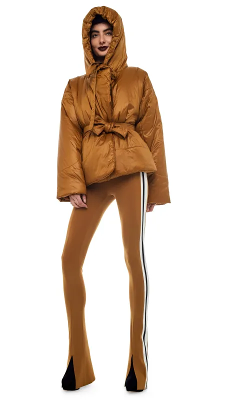 HOODED SLEEPING BAG COAT sold by Norma Kamali