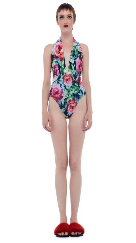 HALTER LOW BACK MIO sold by Norma Kamali