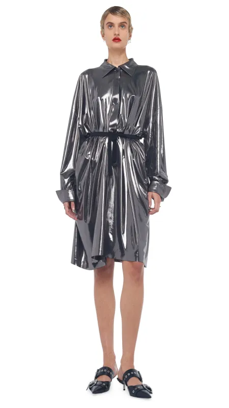 OVERSIZE BF NK SHIRT DRESS sold by Norma Kamali