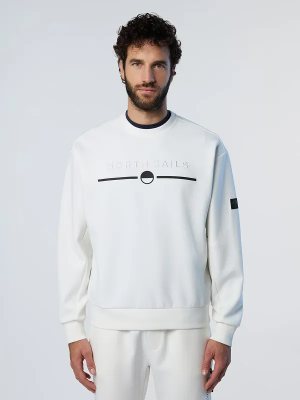 Scuba sweatshirt with print made by North Sails