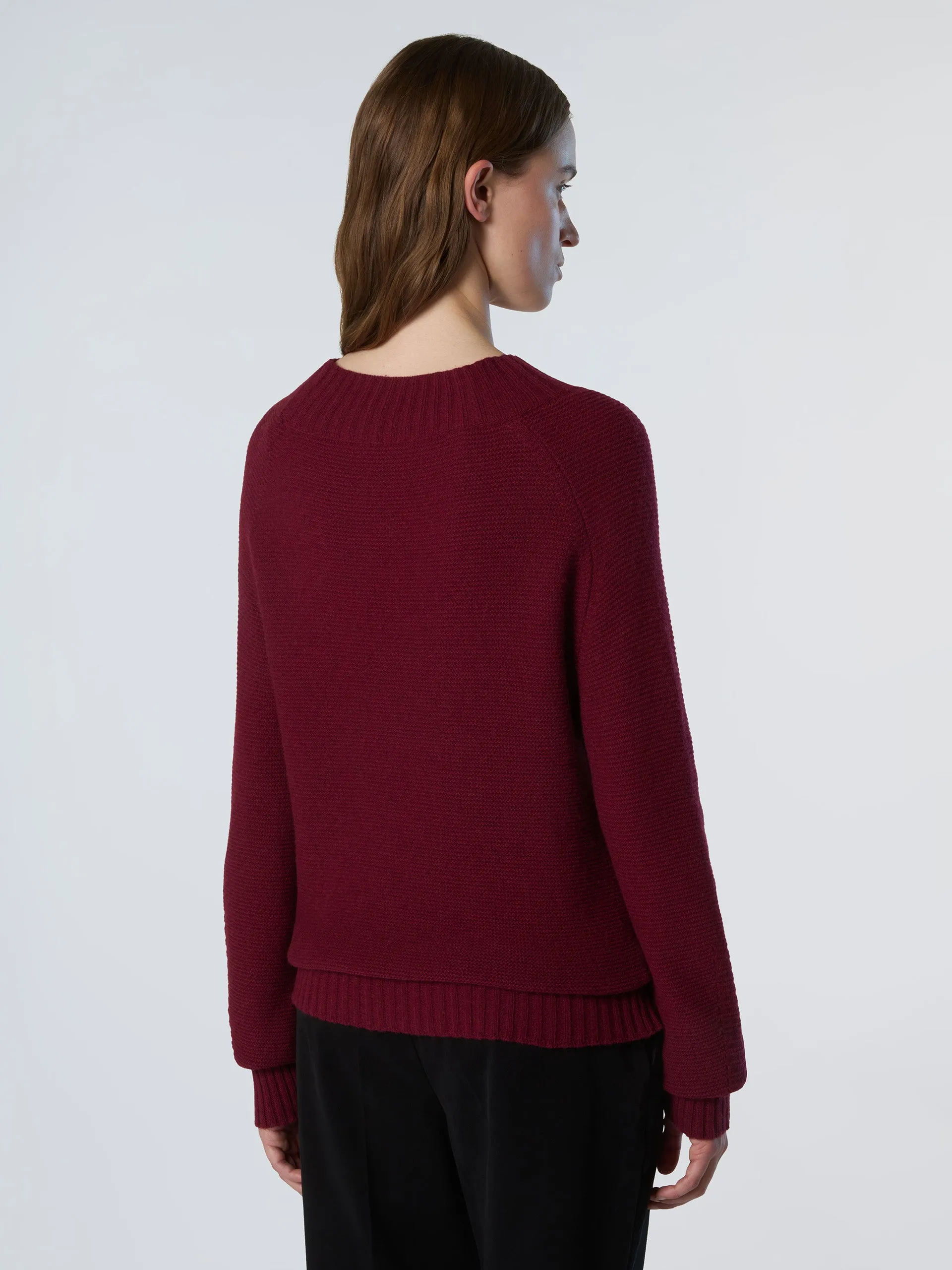Mock-neck saddle shoulder sweater sold by North Sails product image thumbnail 4