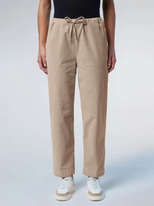 Eco corduroy drawstring pants sold by North Sails