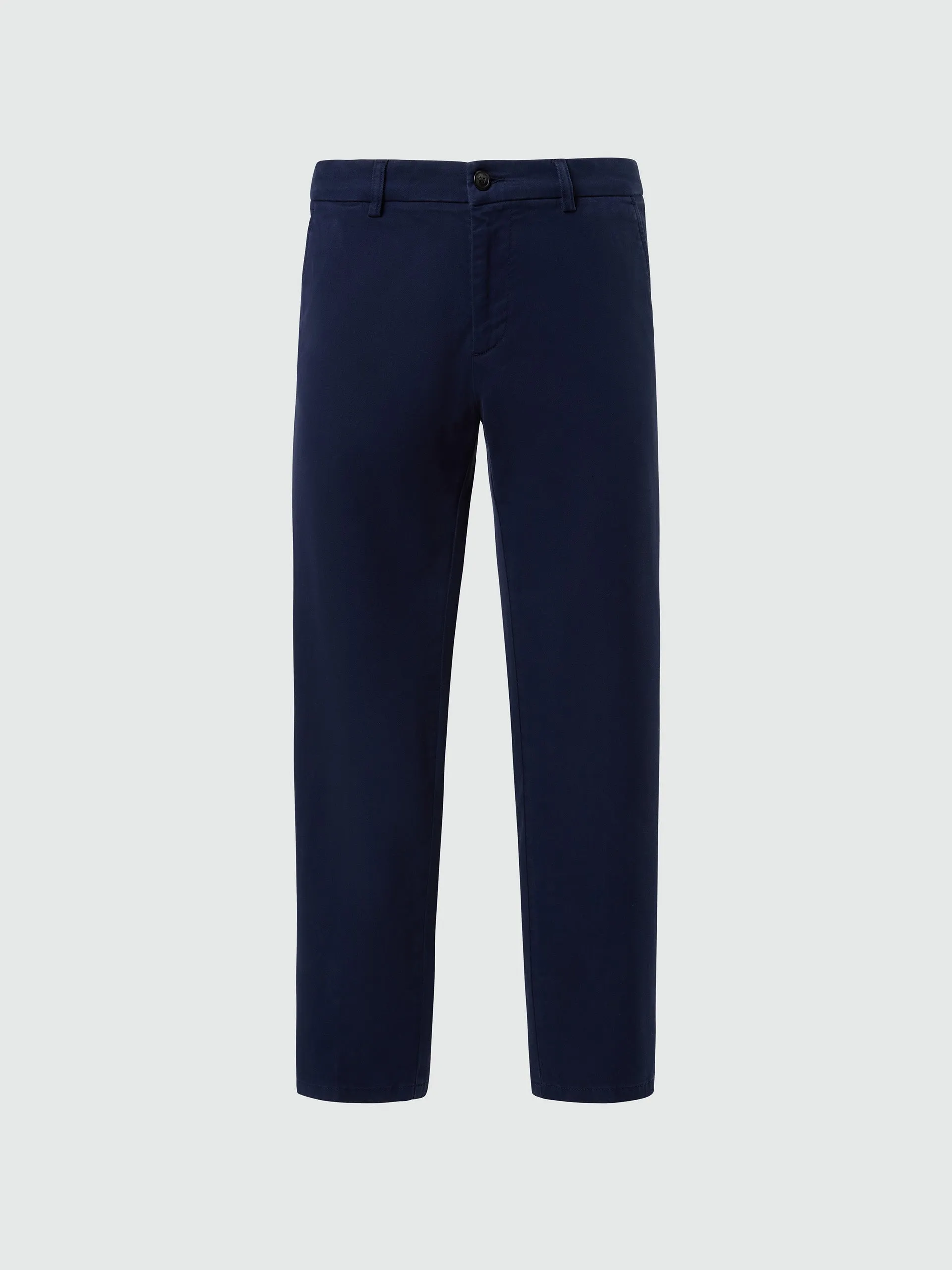Defender gabardine chinos sold by North Sails