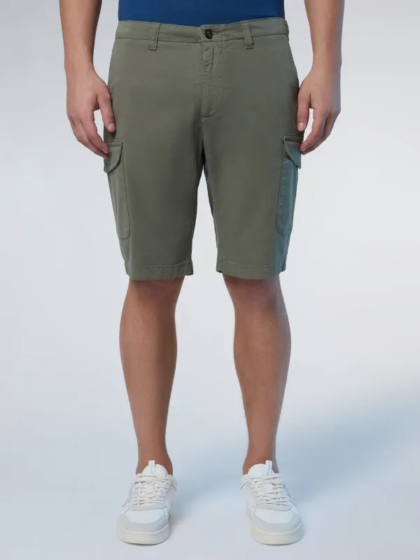 America Gabardine Cargo Shorts sold by North Sails