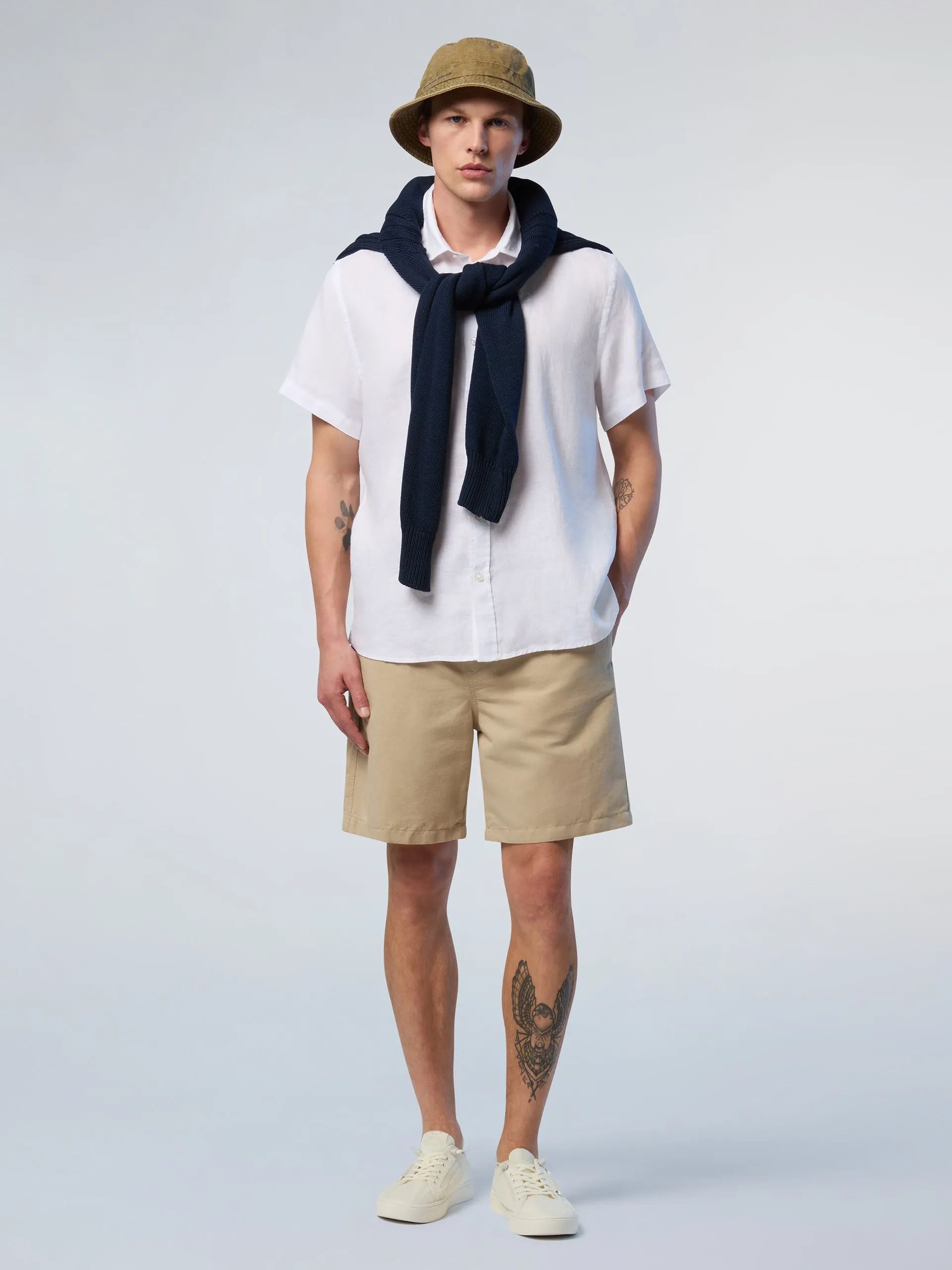 Short-sleeved linen shirt sold by North Sails product image thumbnail 5