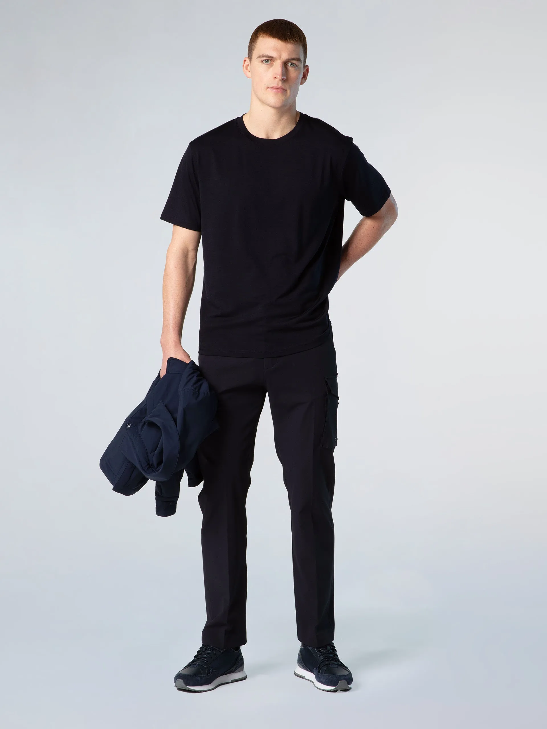 Black Sails Reda wool T-shirt sold by North Sails product image thumbnail 5