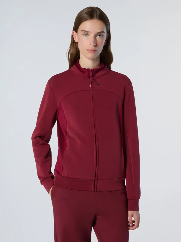 Mock-neck scuba sweatshirt sold by North Sails