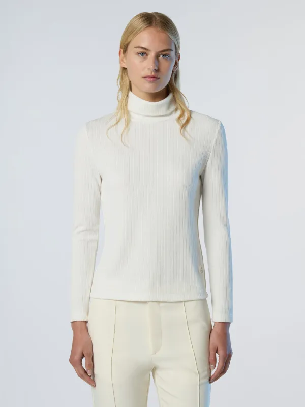 Ribbed jersey turtle-neck sold by North Sails