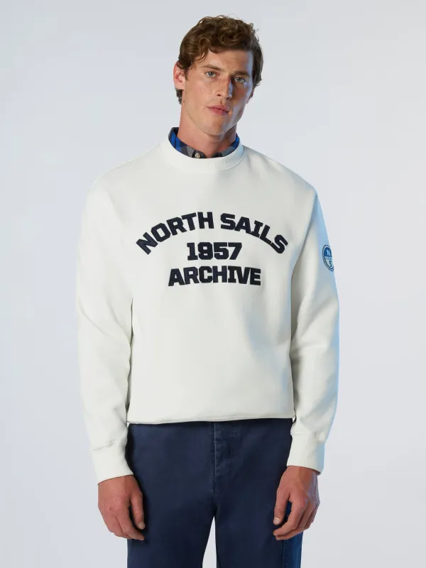 Archive sweatshirt with eyelet sold by North Sails