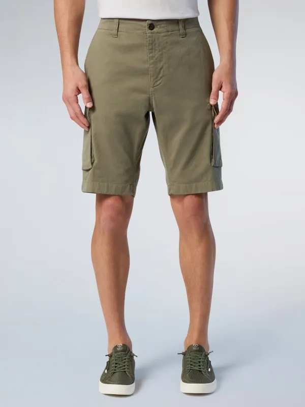 America gabardine cargo shorts sold by North Sails