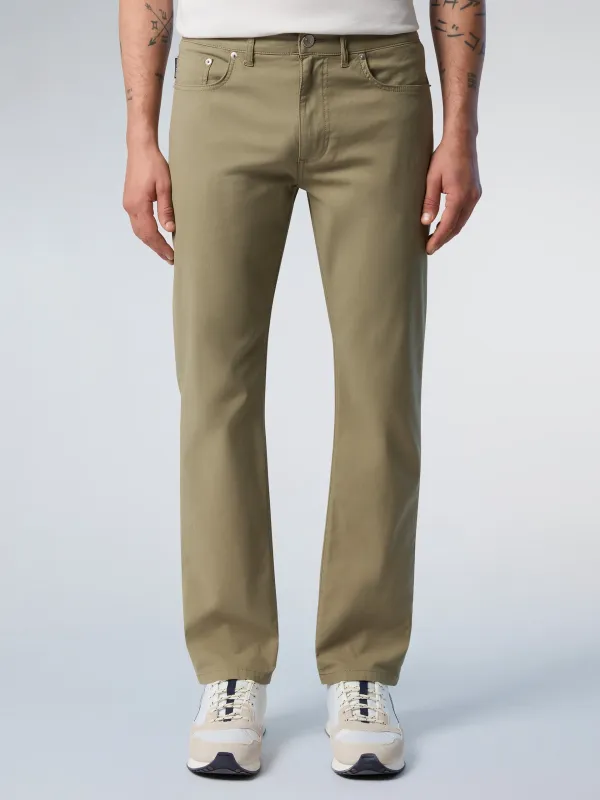 Stretch dobby 5-pocket pants sold by North Sails