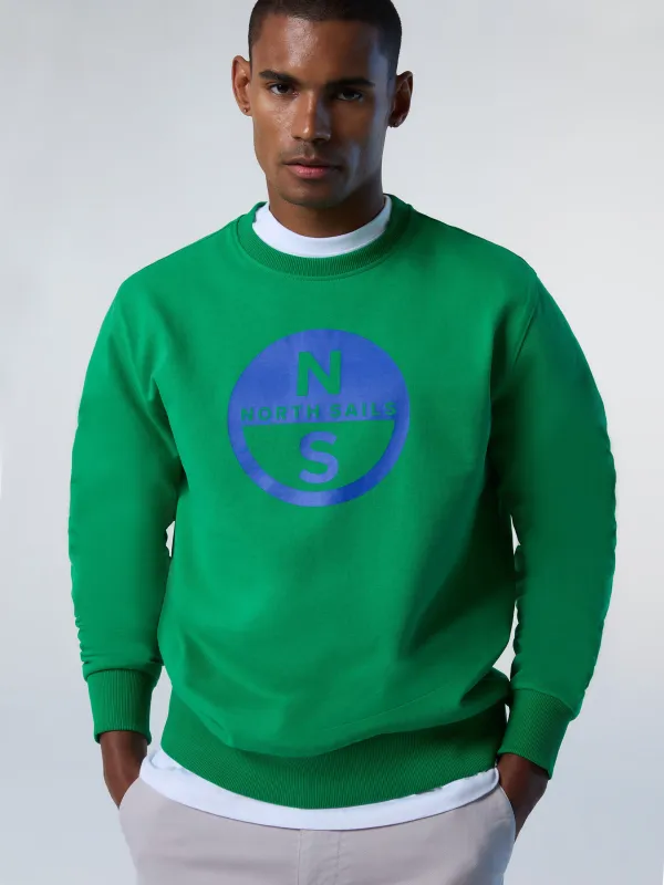 Sweatshirt with maxi print made by North Sails