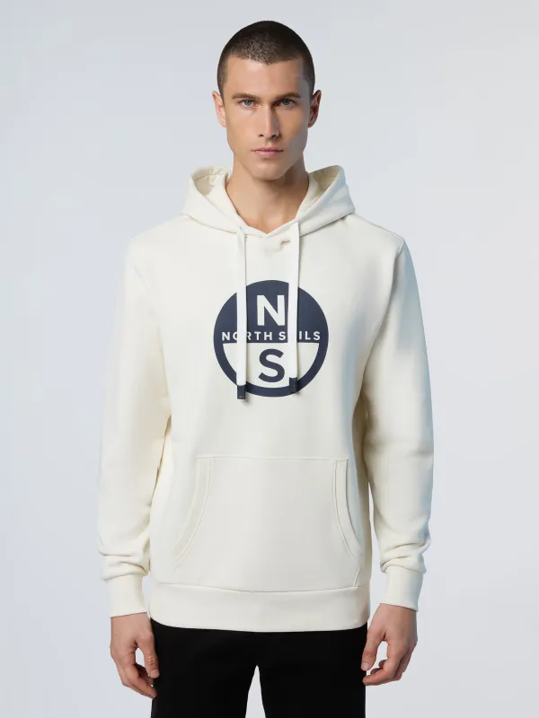 Hoodie with maxi print sold by North Sails