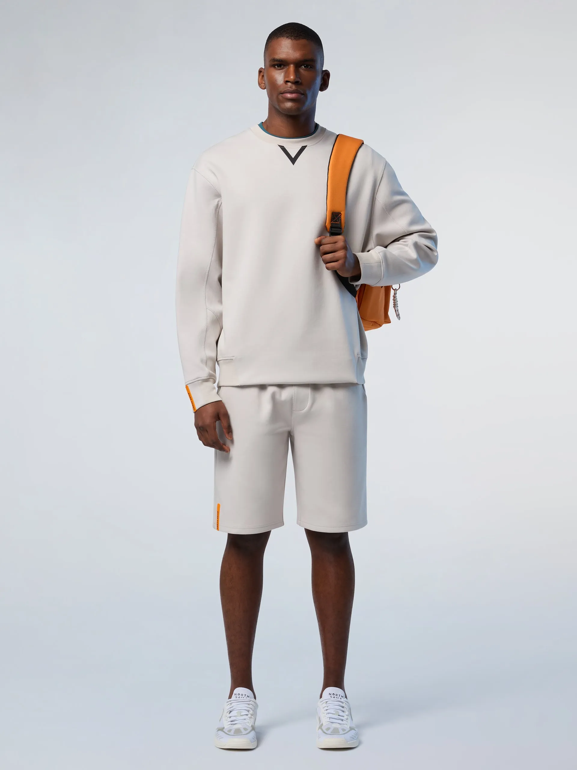 Interlock crew-neck sweatshirt sold by North Sails product image thumbnail 5