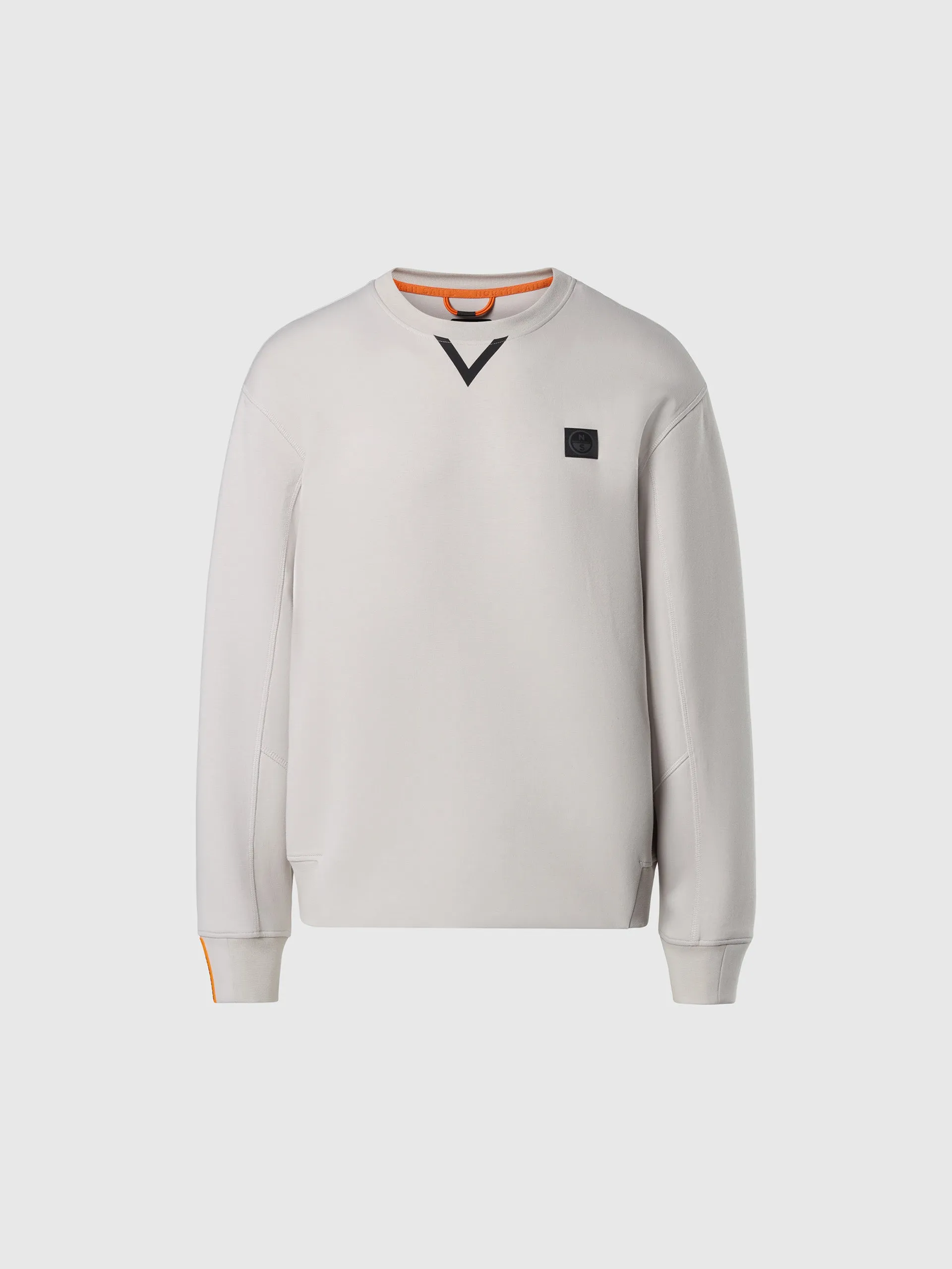 Interlock crew-neck sweatshirt sold by North Sails product image thumbnail 3