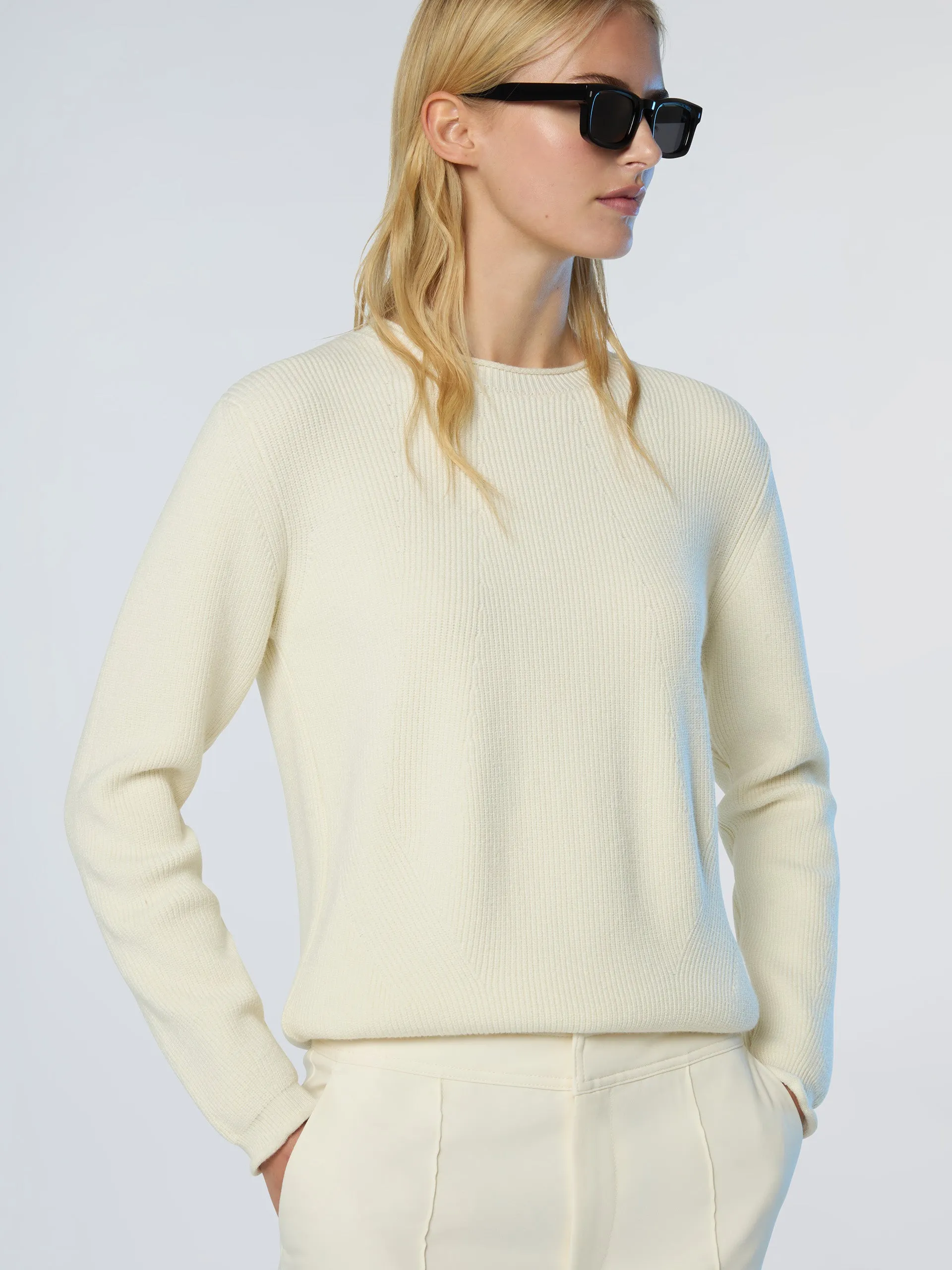 Ribbed crew-neck sweater sold by North Sails product image thumbnail 2