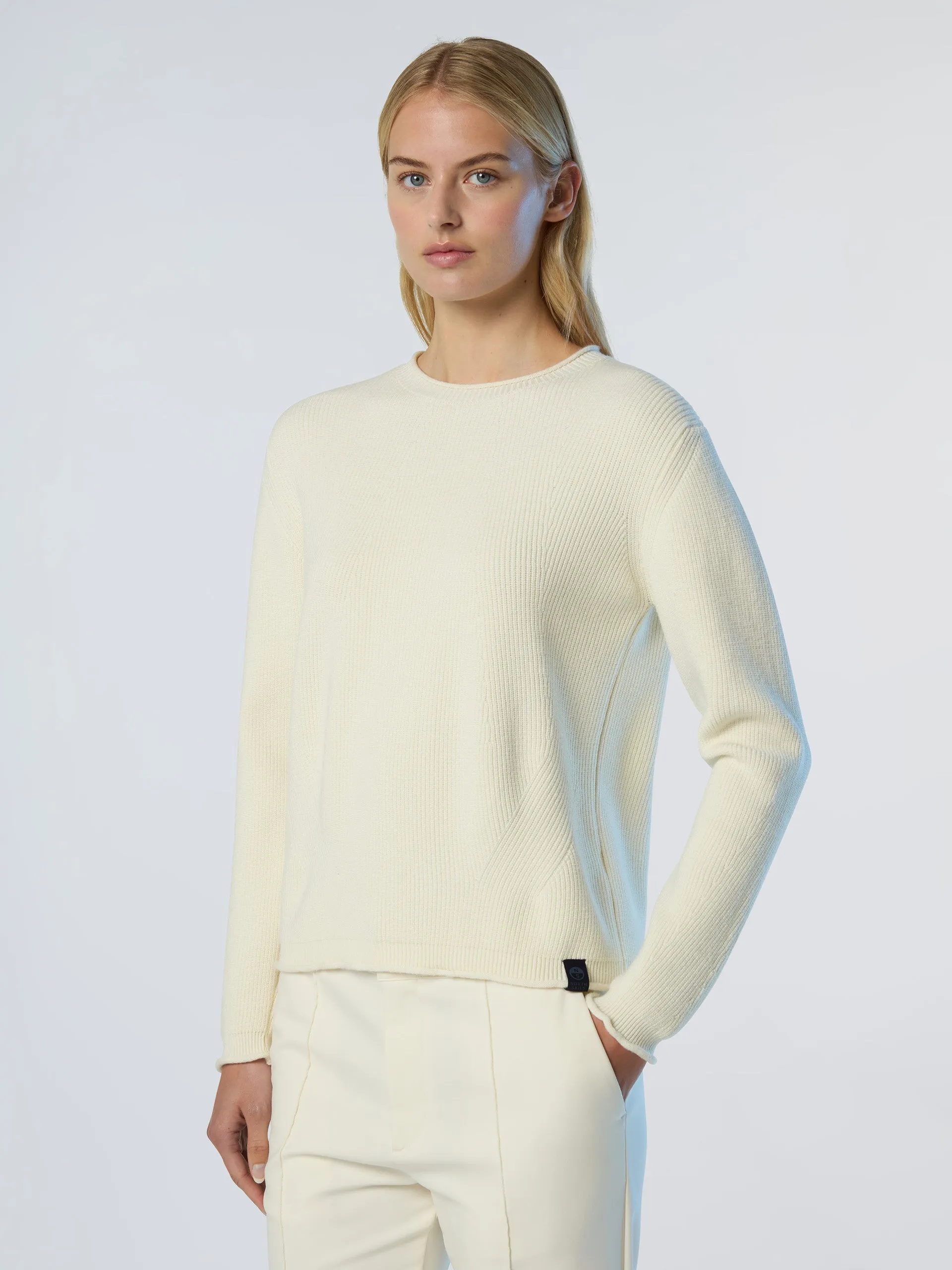 Ribbed crew-neck sweater sold by North Sails
