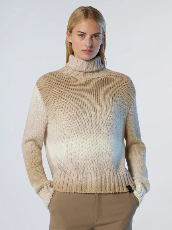 Faded alpaca sweater sold by North Sails