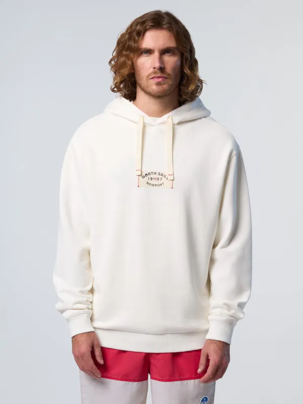 Hoodie with Newport patch sold by North Sails
