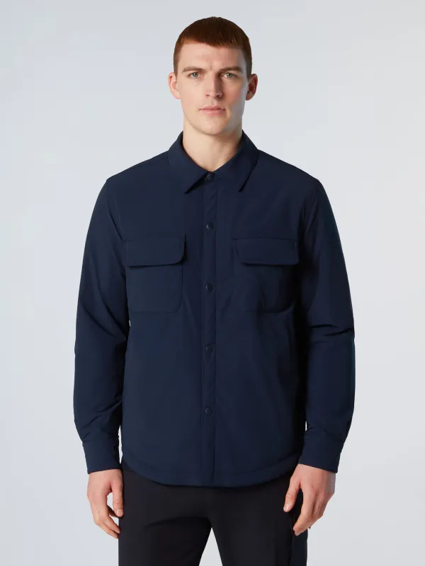 Black Sails Padded nylon overshirt sold by North Sails