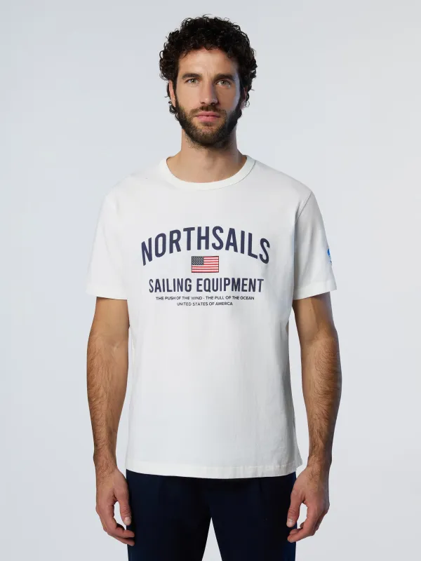 T-shirt with print sold by North Sails