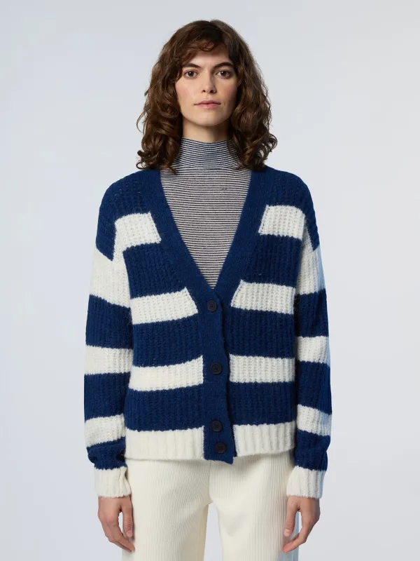 Eco alpaca cardigan sold by North Sails