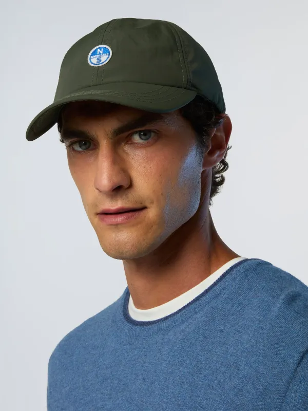 Recycled taslan baseball cap sold by North Sails