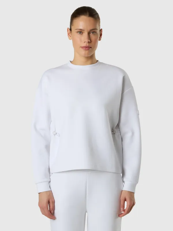 Interlock crew-neck sweatshirt made by North Sails