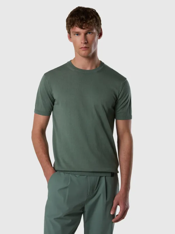 Pima cotton knit T-shirt sold by North Sails