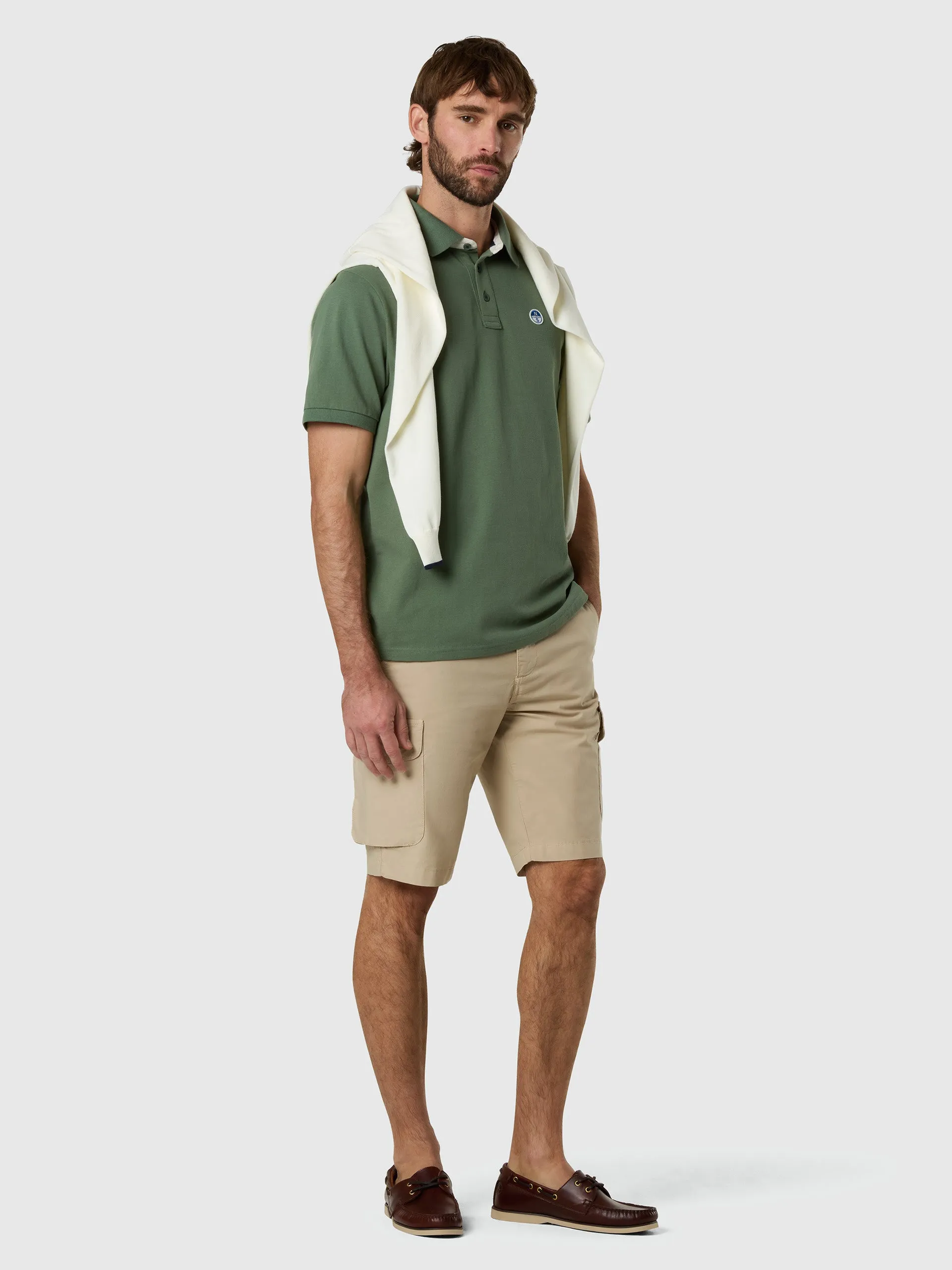 Polo shirt with logo neck sold by North Sails product image thumbnail 5