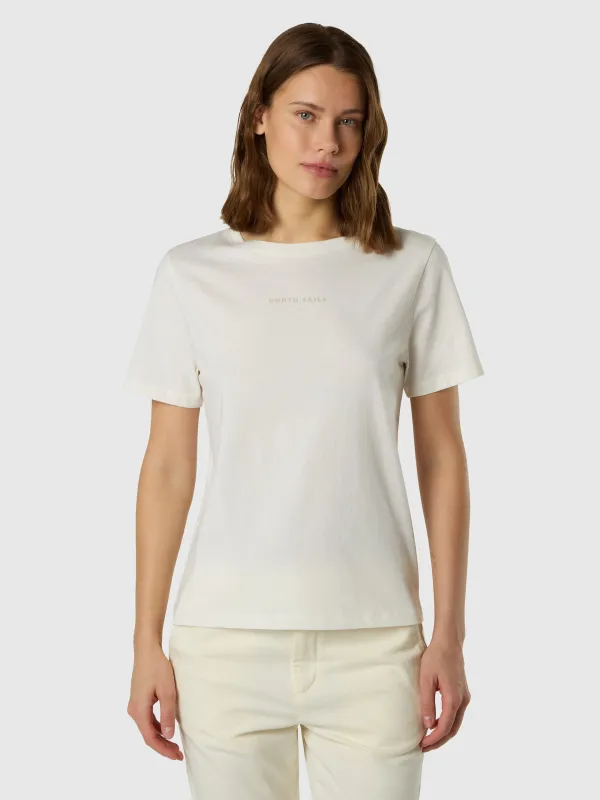 T-shirt with tonal North Sails logo sold by North Sails