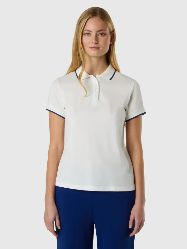 Modal jersey polo shirt sold by North Sails