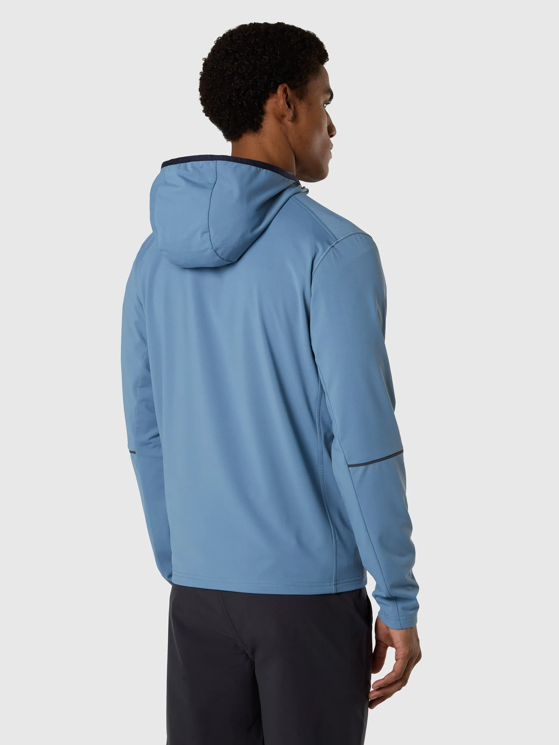 Brushed fleece half-zip hoodie sold by North Sails product image thumbnail 4