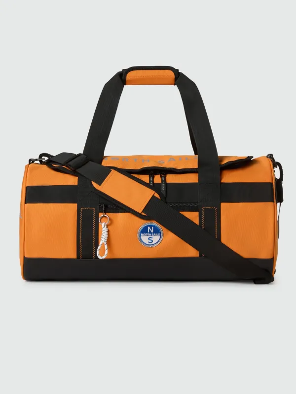 Waterproof canvas duffle bag sold by North Sails