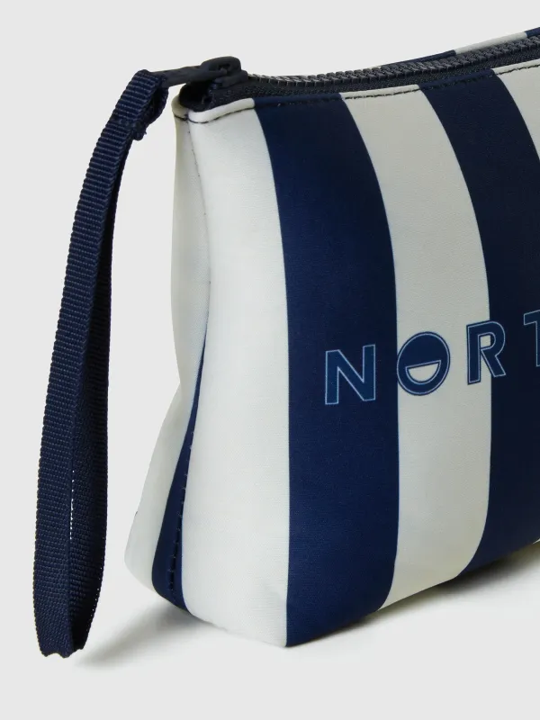 Striped scuba pouch made by North Sails