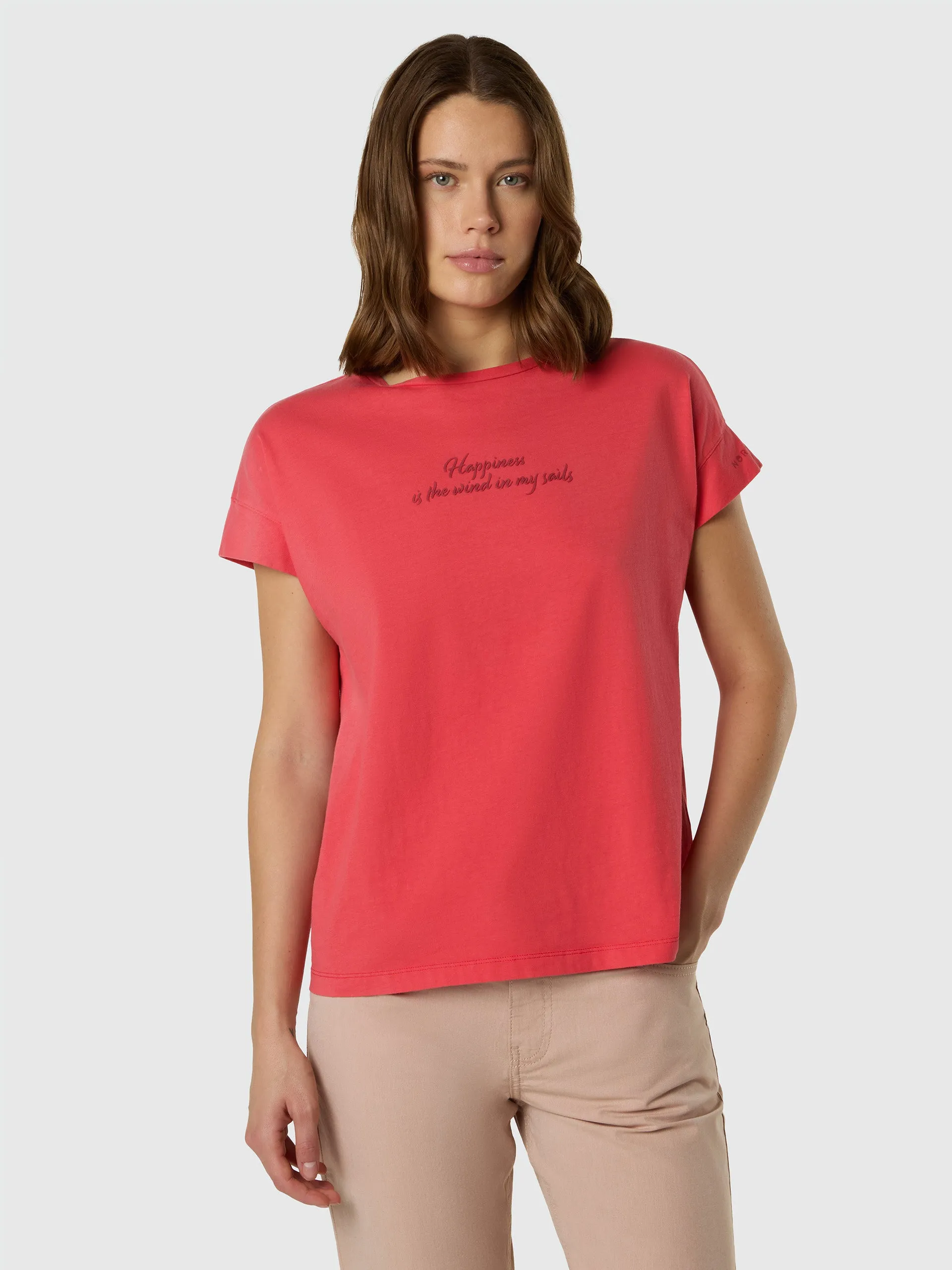 T-shirt with slogan print sold by North Sails