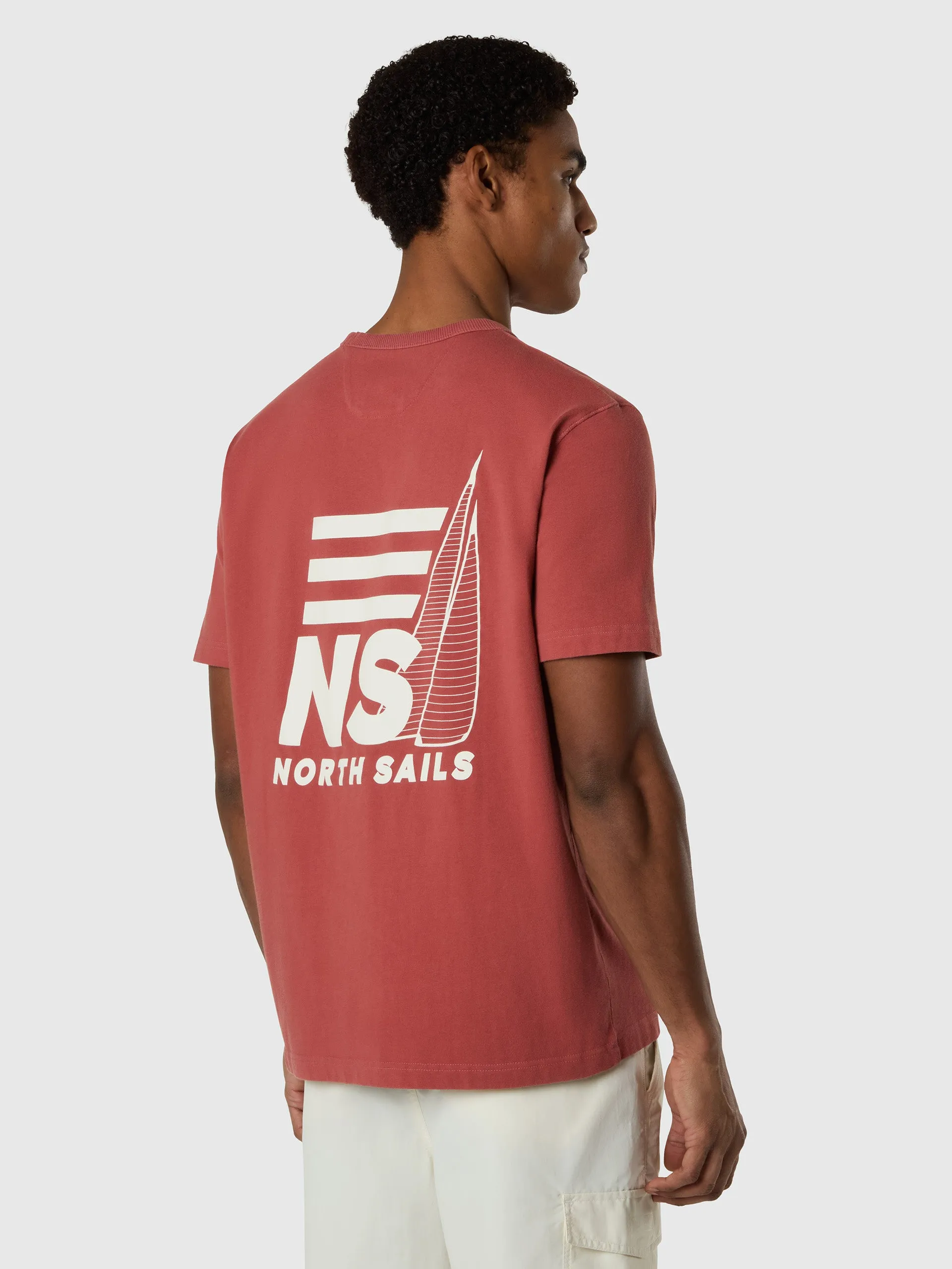 Archive T-shirt with maxi print sold by North Sails product image thumbnail 4